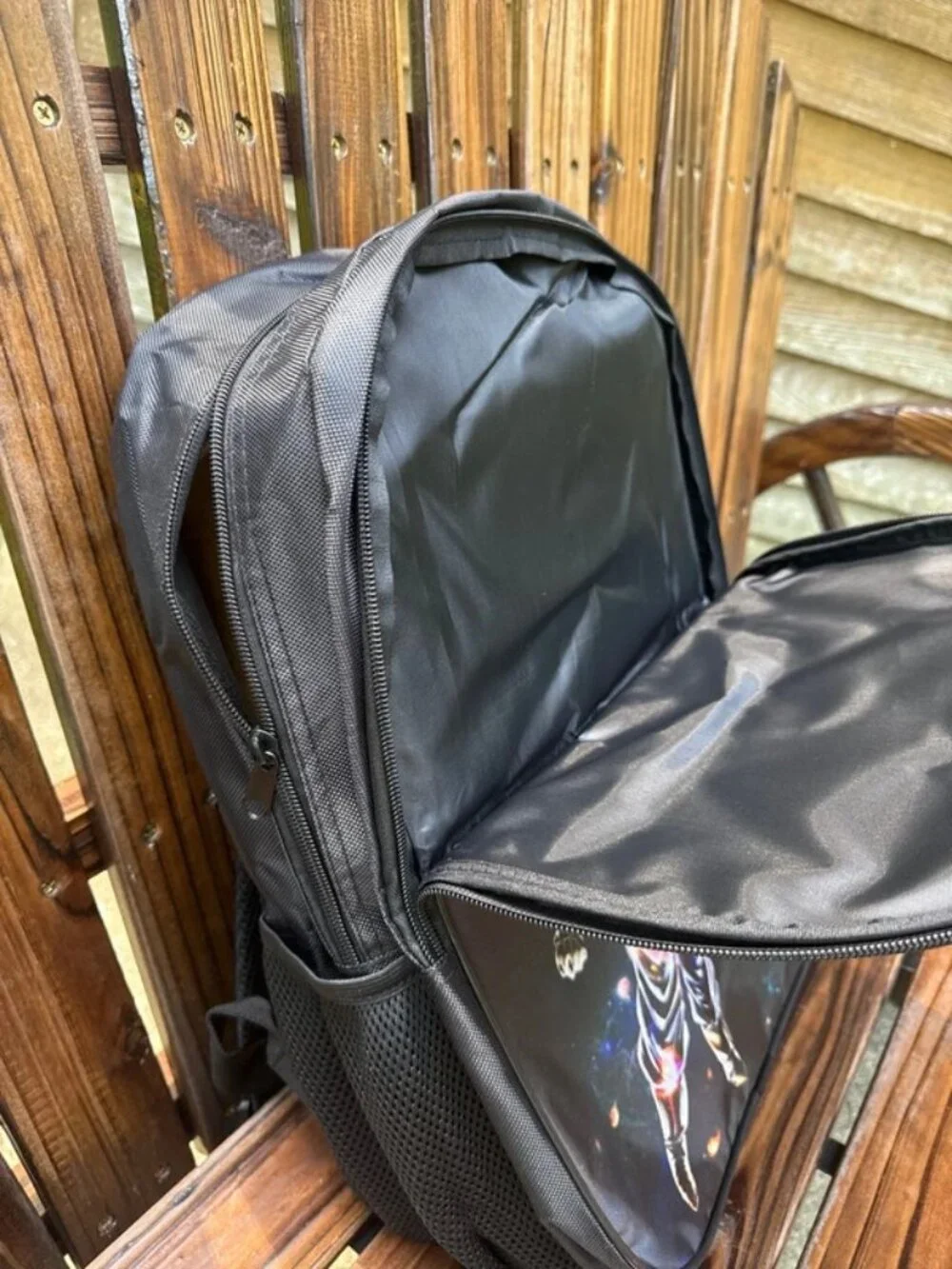Dragon Ball Z anime graphic backpack